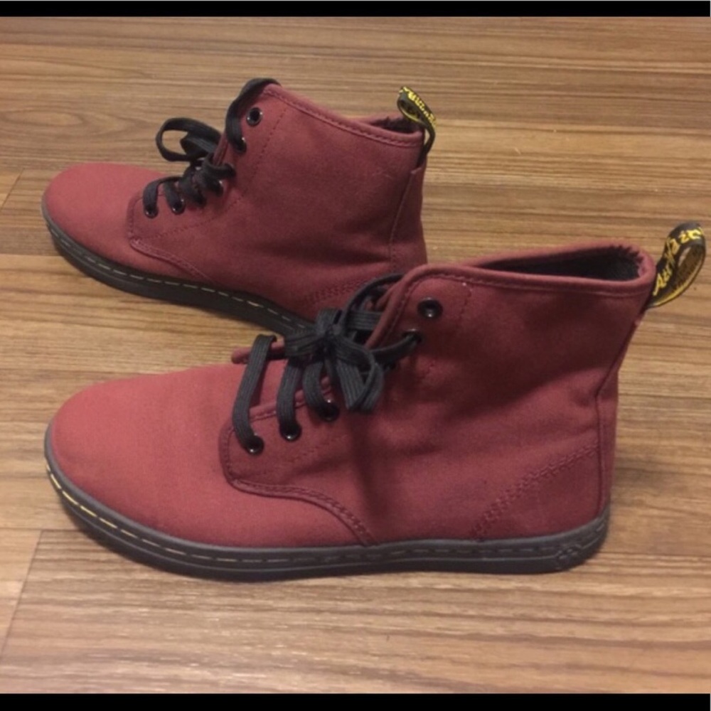 Burgundy Dr. Martens